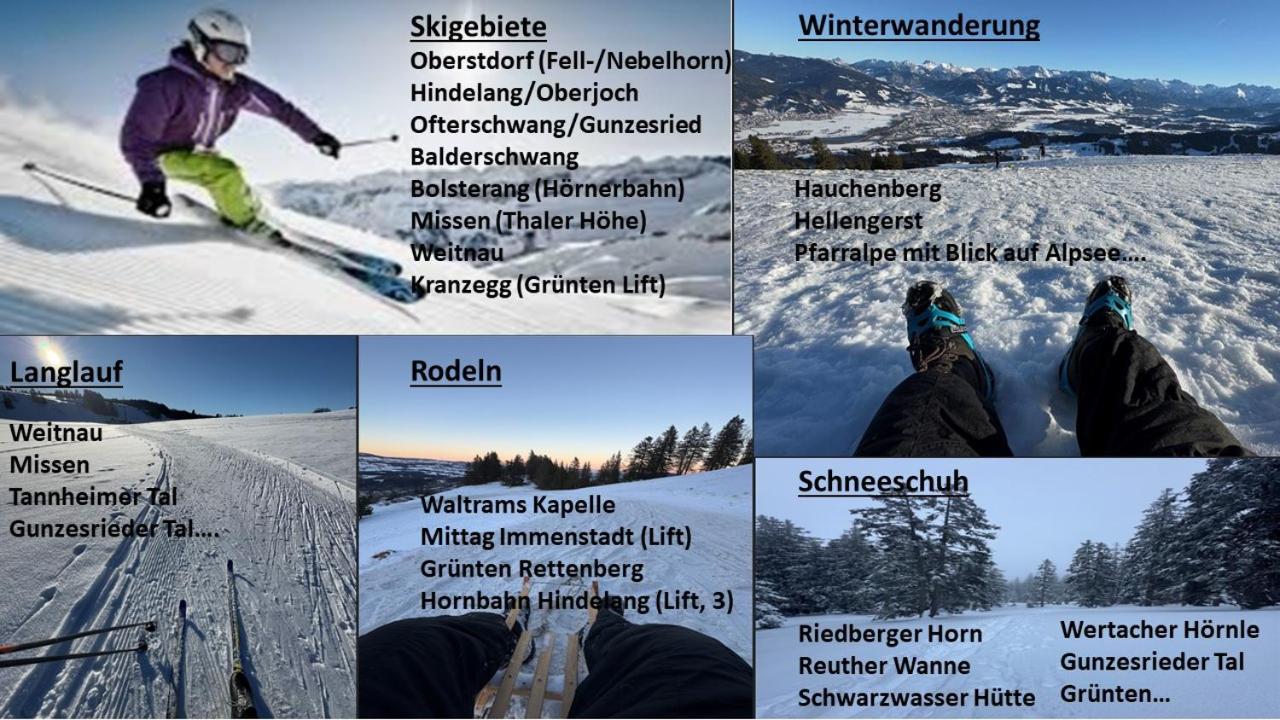Allgaeu Bergluft Weitnau Kültér fotó